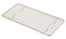 Update International 5" x 10" Rectangular Chrome-Plated Wire Pan Grate