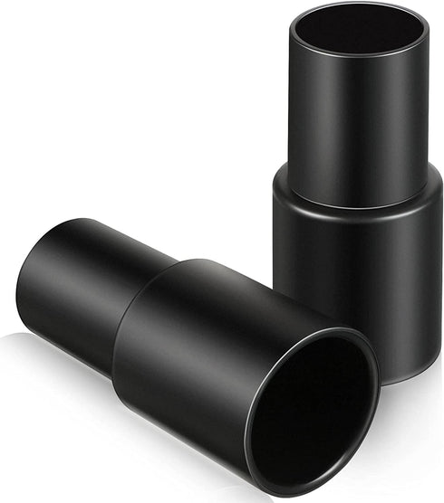 2 Pieces 35 mm (1 3/8 inch) to 32 mm (1 1/4 inch) Vacuum Hose Adapter Compatible with Common Models, Plastic Vacuum Hose Converter for Universal Vacuum Cleaner