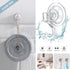 Suction Cup Hooks, VIS'V Small Clear Removable Heavy Duty Suction Hooks Strong Window Glass Door Suction Cup Hangers Kitchen Bathroom Shower Wall Hooks for Towel Loofah Utensils Wreath - 6 Packs