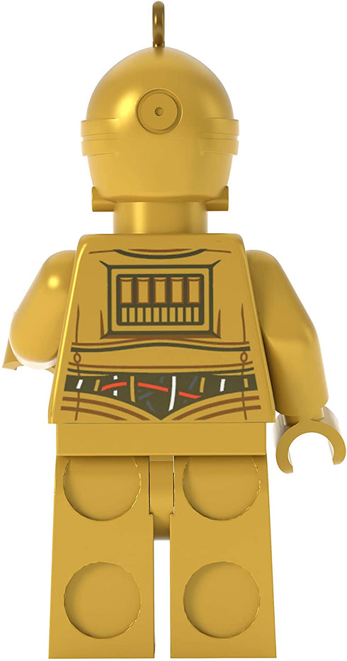Hallmark Keepsake Christmas 2019 Year Dated Lego Star Wars C-3PO Ornament, C3PO