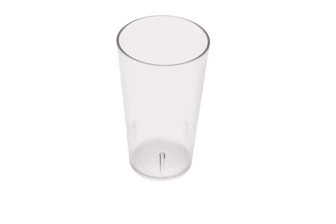 GET Heavy-Duty Plastic Restaurant Tumblers, 12 Ounce, Clear (Set of 4)