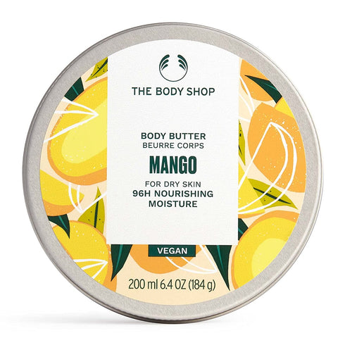 The Body Shop Mango Body Butter, Softening Body Moisturizer, 6.75 Ounce (Pack of 1)