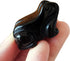 Bacatgem 1 Pcs Natural Black Obsidian Frog Crystals and Healing Stone Figurines, 1.5 Inches Hand Carved Pocket Animal Room Decor Gemstone