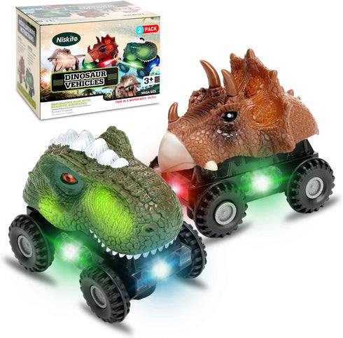 Dinosaur Toys for 2 Year Old Boy: Toddler Boy Toys for 3 Year Old Boys,Dinosaur Toys for Kids 3-5,Kids Toys for 2 3 4 Year Old Boy Birthday Gift,Dino Car Toys for Little Boy Toys
