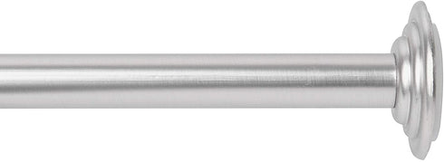 Umbra 244773-410-REM , Nickel Coretto 1/2-Inch Tension Drapery Rod for Window, 36 to 54-Inch