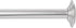 Umbra 244773-410-REM , Nickel Coretto 1/2-Inch Tension Drapery Rod for Window, 36 to 54-Inch