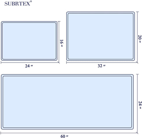 subrtex Bathroom Rugs Chenille Bath Rug Soft Short Plush Bath Mat Soft Shower Mat Water Absorbent Shower Mat Quick Dry Machine Washable(Gray,16" x 24")