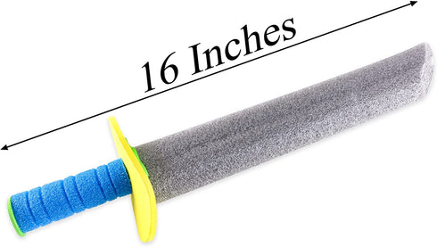 16" Foam Prince Sword Toy Set Party Supplies (6 Pack)