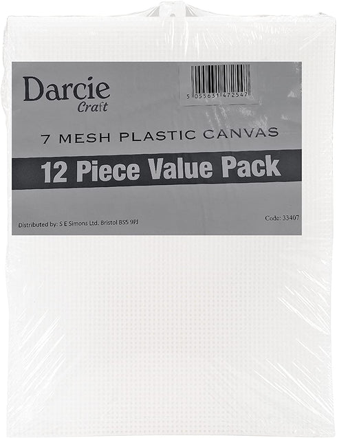 Darice B00DV68A9I 10.5" x 13.5" (12 Piece) Clear
