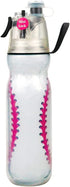 2-in-1 Mist and Sip Baseball Water Bottles - Kids Water Bottle School Sports Insulated Water Bottle Help You Cool Down Quickly & Quench Thirst, BPA-Free & Leakproof Squeeze Bottle for Gym Cycling Running
