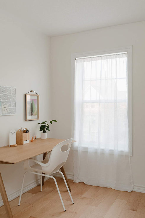 Umbra 244773-410-REM , Nickel Coretto 1/2-Inch Tension Drapery Rod for Window, 36 to 54-Inch