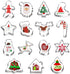 Hibery 15 Pcs Christmas Cookie Cutters, Holiday Cookie Cutters Including Snowman, Gingerbread, Christmas Tree, Snowflake Gingerbread Cookie Cutters Christmas Shapes and More