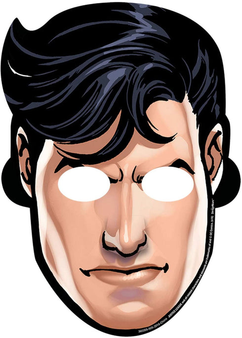 Paper Masks | Justice League„¢ | Party Favor | 8 ct. (Assorted, 2 each from 4 designs)