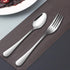 Set of 12, Stainless Steel Dinner Forks and Spoons, findTop Heavy-duty Forks (8 Inch) and Spoons (7 Inch) Cutlery Set