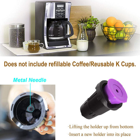 APPLIANCEMATES K Cup Coffee Holder Needle Compatible with K Cup Keurig Pod Brewer K10, K40, K45, K60, K65, K70, K75, K77, K79 (2 Pcs)