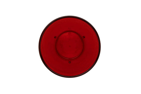 GET Heavy-Duty Plastic Restaurant Tumblers, 16 Ounce, Red (Set of 4)