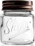Mini Mason Jars Shot Glasses with Lids in Bulk Set (2 Ounce, 12-Pack)