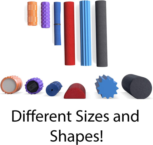 Wallniture Guru Wall Mount Yoga Mat Foam Roller and Towel Rack with 3 Hooks for Hanging Yoga Strap and Resistance Bands, 3-Sectional Metal