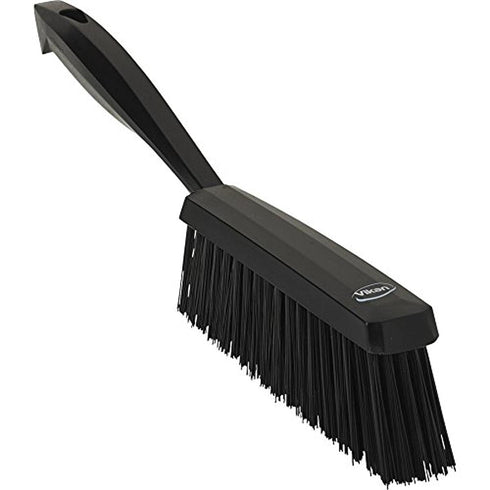 Vikan 45899 Bench Brush, Polypropylene/Polyester Bristle, 14", Black