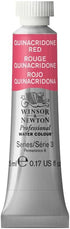 Winsor & Newton Professional Water Colour Paint, 5ml tube, Quinacridone Red