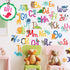 Alphabet Wall Decals for Kids Rooms - ABC Toddler Boy and Girl Playroom D©cor Animal Stickers - Wall Decals for Kids Rooms