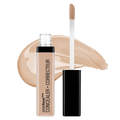 Wet n Wild Photo Focus Concealer, Light Honey, Under Eyes, Makeup, Blemish, Full Coverage, Lightweight
