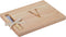 Monogram Oak Wood Cheese Board With Spreader,V-Initial (V)