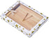 Monogram Oak Wood Cheese Board With Spreader,V-Initial (V)
