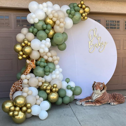 Chrome Gold Balloons 12 Inch 50 Pcs Baby Shower Party Balloons Happy Birthday Decoration Balloons Gold Helium Balloons