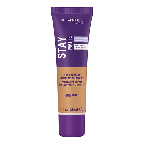 Rimmel Stay Matte Foundation, Buff, 1 Fluid Ounce