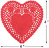 Mini Valentine Heart Doilies Pack of 120 - Crafts for Kids & Home Activities