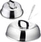Cheese Melting Dome, HaSteeL 12In & 9In Heavy Duty Round Basting Steam Cover, Stainless Steel Griddle Grill Accessories for Flat Top BBQ Kitchen Cooking Indoor & Outdoor, Dishwasher Safe - (2Packs)