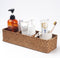 Seagrass Storage Basket Woven Shelf Baskets for Bathroom Vanity Dresser Organizer 14.6inch x 4.7inch x 3.1inch