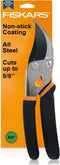 Fiskars Gardening Tools: Bypass Pruning Shears, Sharp Precision-ground Steel Blade, 5.5? Plant Clippers (91095935J)
