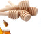 YYGMSS 50 Pcs Honey Dipper Stick Mini Wooden Dispensing Collecting Kitchen Dining (3 inch) (50pcs)