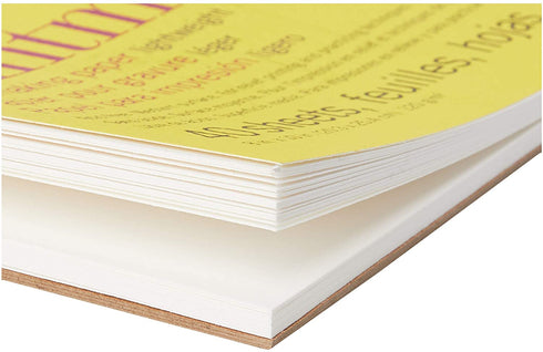 Strathmore Paper Pad 300 Series Lightweight Printmaking, 8"x10", White, 40 Sheets - 333-8