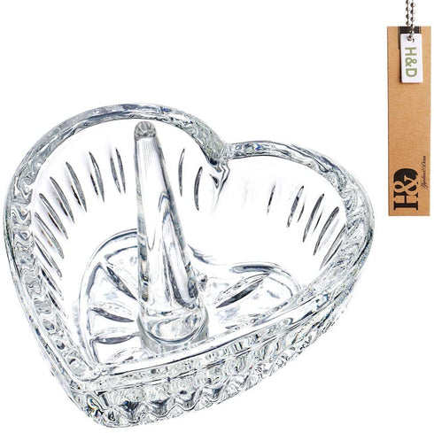 H&D Crystal Ring Holder Dish