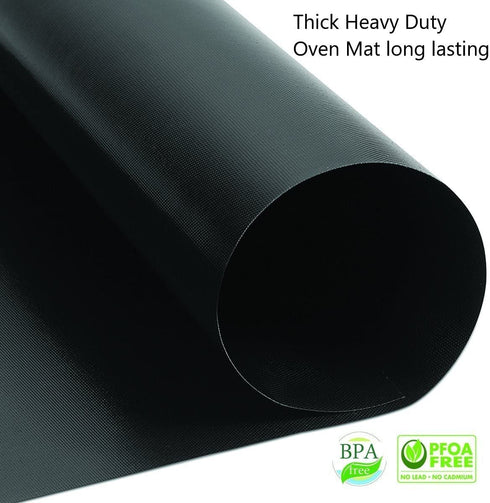 2 Pack Large Oven Liner Mats and 2 Silicon Oven Rack Protector Guard Non Stick Liner for Bottom of Oven for Electric Gas and Microwave Ovens or Gas Grills