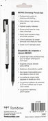 Tombow 61002 MONO Drawing Pencil Set, Combo 6-Pack. Professional Quality Graphite Pencil Set with Precision Zero Eraser