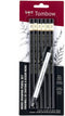Tombow 61002 MONO Drawing Pencil Set, Combo 6-Pack. Professional Quality Graphite Pencil Set with Precision Zero Eraser