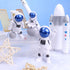LUOZZY 3Pcs Astronaut Figurines Cake Topper Outer Space Cake Decoration Spaceman Model Display Miniature Astronaut Toys Set (Star)