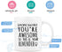 Thank You Gifts, Sometimes You Forget You're Awesome Mug, Birthday Inspirational Gifts for Women, Men, Mom, Coworker, Mothers Day Gifts for Mom, Wife, Sis, Awesome Mug 11Oz