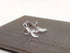 Sansukjai Rare Dolphin Tiny Micro Crystal Figurines Hand Blown Clear Glass Art Sea Animals Collectible Gift Home Decor (N)