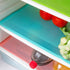 seaped 5 Pcs Refrigerator Mats,EVA Refrigerator Liners Washable Can Be Cut Refrigerator Pads Fridge Mats Drawer Table Placemats,Shelves Drawer Table Mats,Size 17.6"x11.3",Red/1 Green/2 Blue/2