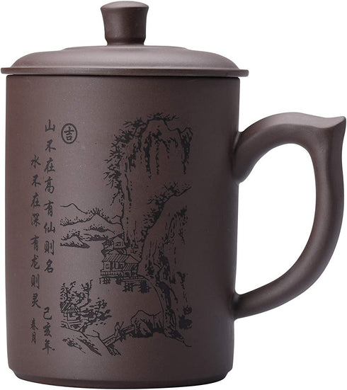 I-MART Purple Clay Tea Cup, Coffee Mug, Chinese Kung Fu Teacupup
