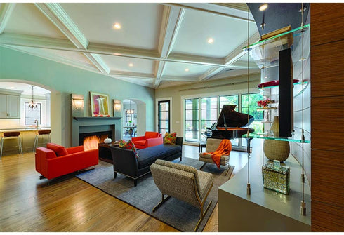 Halo LT460WH6950R LT 4 in. White Integrated Ceiling Light Retrofit 5000K Daylight LED Recessed Trim, 4 inch