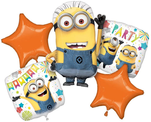 Amscan 3614901 Set Despicable Me Minions Foil Balloon