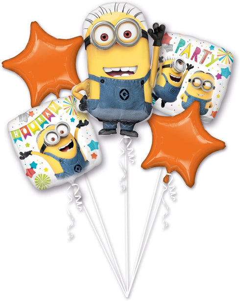 Amscan 3614901 Set Despicable Me Minions Foil Balloon