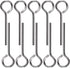 PAGOW 10 Pack 5/32" Standard Hex Dogging Key with Full Loop, Allen Wrench Door Key for Christmas Festival Party Decoration Hurricane Protection Push Bar Panic Exit Devices?0.84" x 2.78"