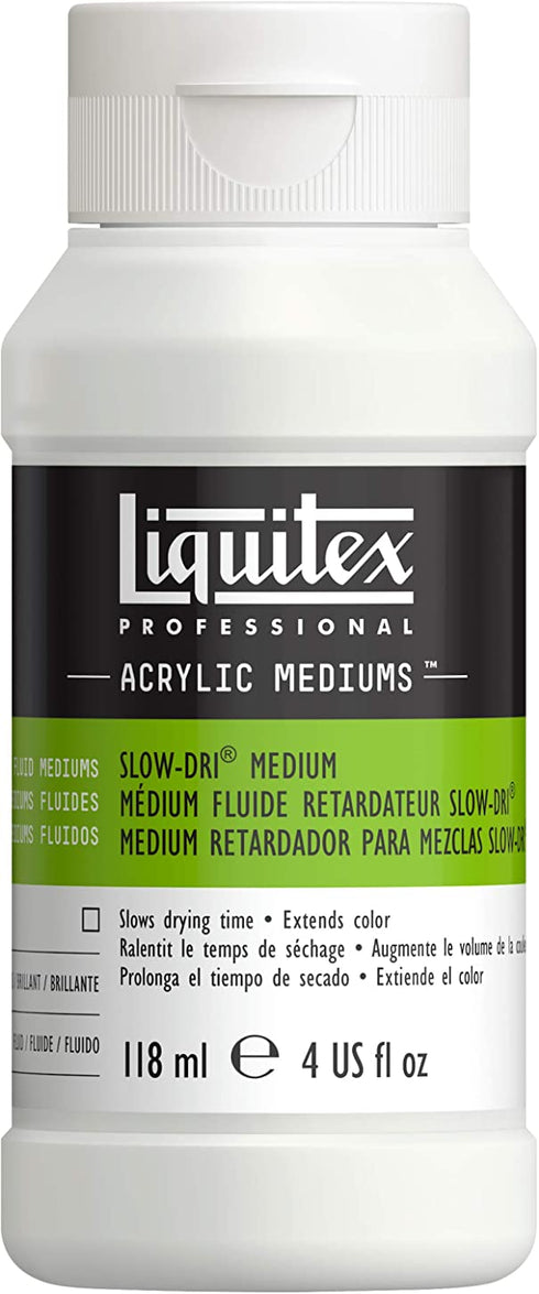Liquitex 6304 Professional Fluid Medium, 4-oz, Slow-Dri Blending